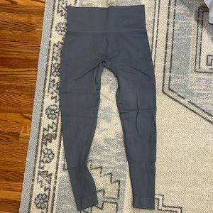 EUC SET ACTIVE SCULPTFLEX LEGGINGS GUNMETAL GREY MEDIUM